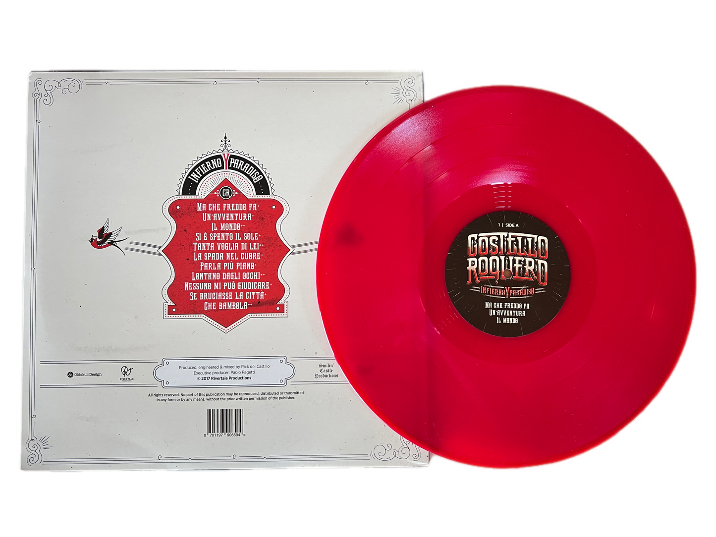 Costello Roquero - Infierno Y Paradiso - Red Vinyls